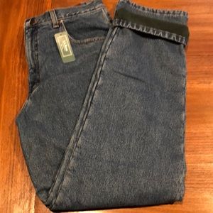 Fleece lined classic fit jeans from L.L. Bean